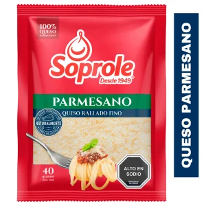QUESO PARMESANO QUESO RAYADO 40 GR SOPROLE