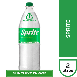 SPRITE RETORNABLE 2 LITROS ANDINA